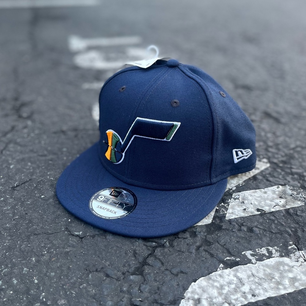 NBA Utah Jazz New Era Navy Classic 9FIFTY Snapback Hat NWT